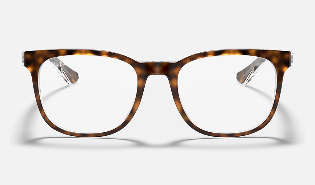 Rb5369 Optics Eyeglasses with Havana On Transparent Frame | Ray-Ban®