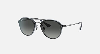 Ray-Ban　レイバン　サングラス　RJ9067SN　ブルーレンズ RB9067S KIDS Sunglasses in Transparent Light Blue and Blue