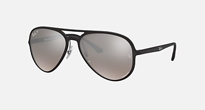RB4320 POLARIZED+ LENSES Sunglasses in Light Havana and Purple