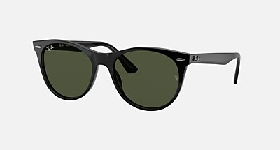 WAYFARER II CLASSIC Sunglasses in Black and G-15 Green (55-18