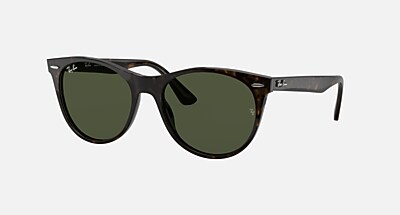 Ray-Ban Wayfarer II RB2185F 1250/AD グレイ WAYFARER II CLASSIC Sunglasses in Grey Havana and