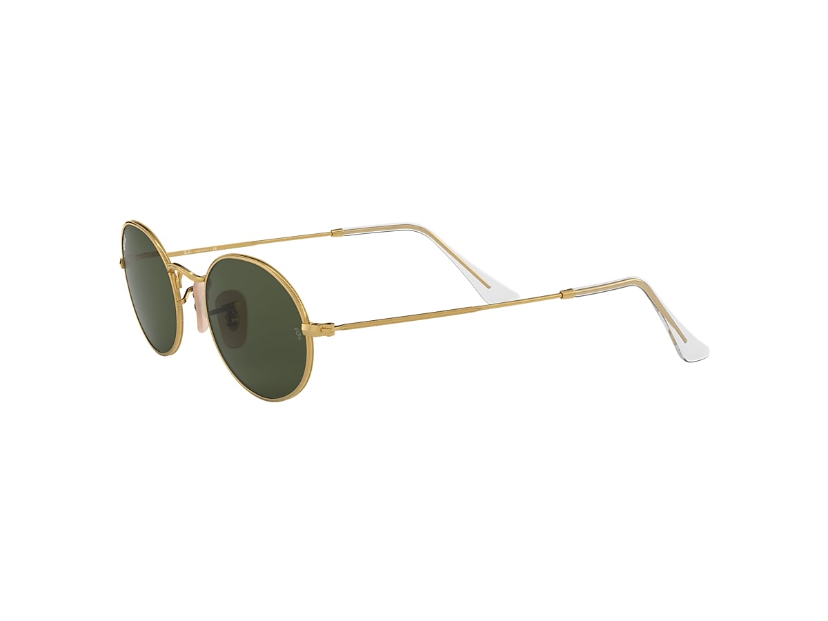 Marina principalmente impulso OVAL Sunglasses in Gold and Green - RB3547 | Ray-Ban® US