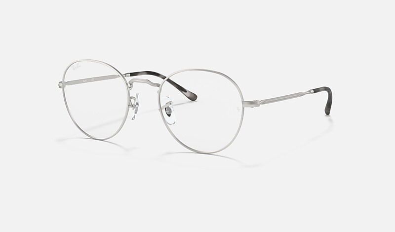 Ray ban sale silver round glasses