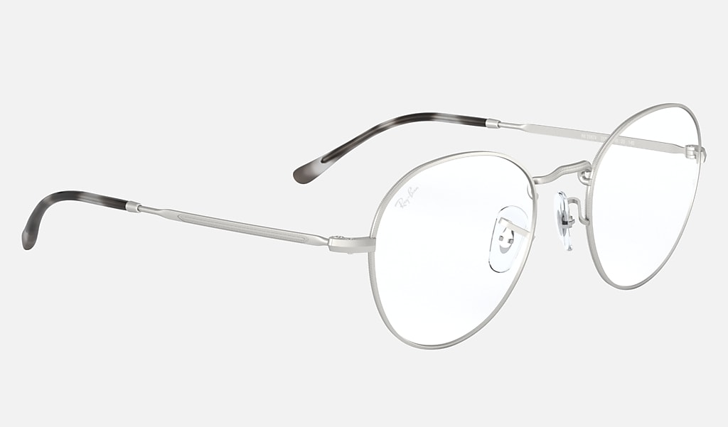 Ray Ban Prescription Glasses Round Metal Optics Ii Rb35v Silver Metal 0rx35v Ray Ban Usa