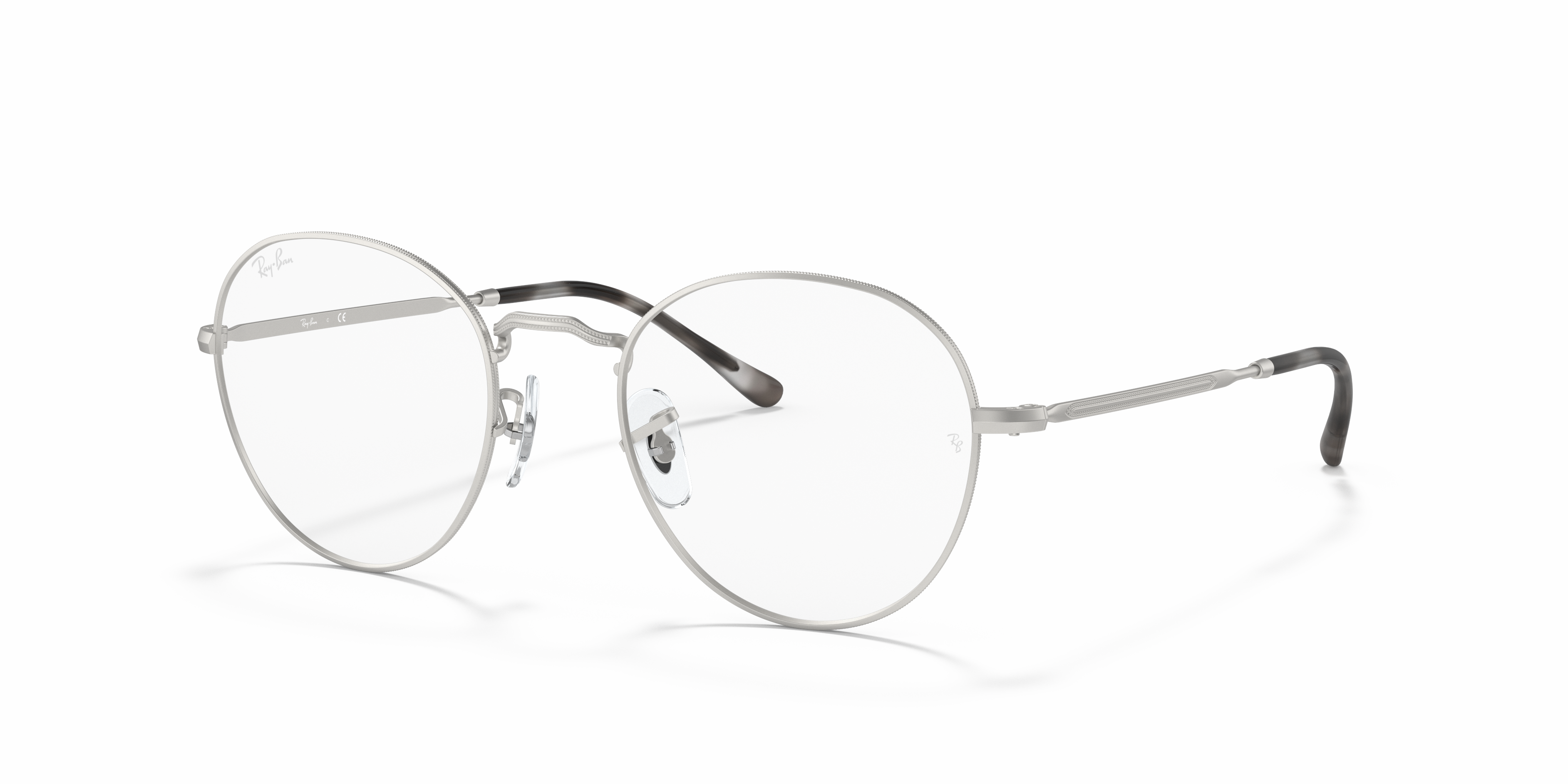 ray ban glasses silver frame