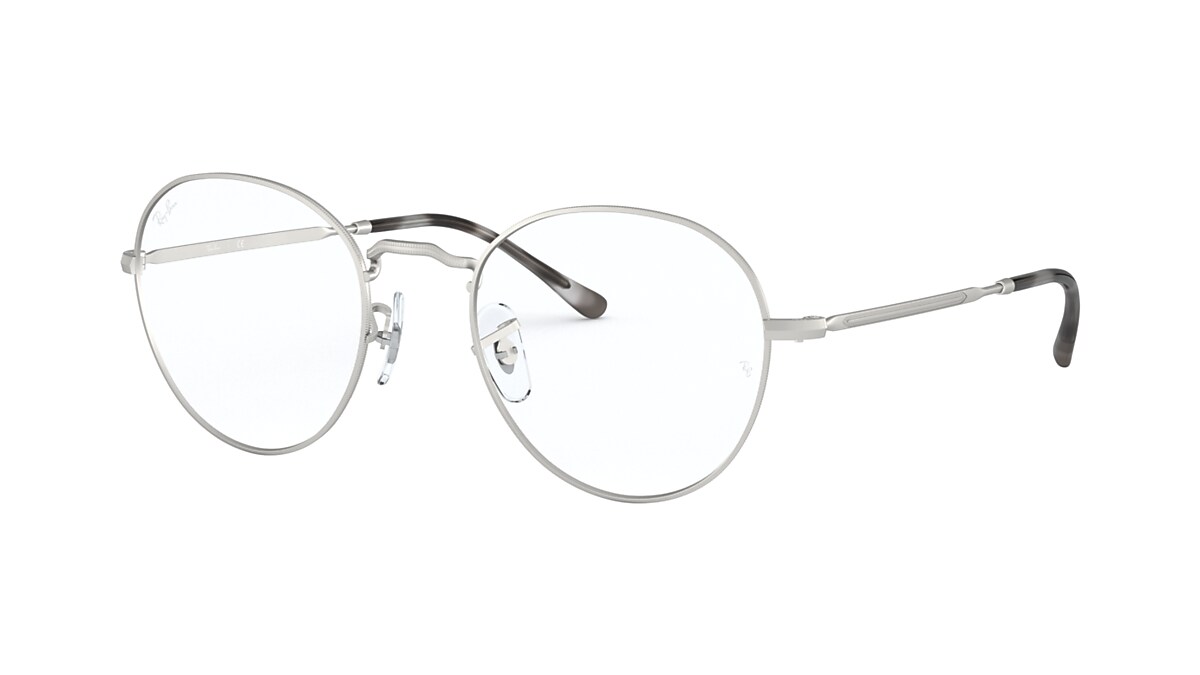 ROUND METAL OPTICS II Eyeglasses with Silver Frame - Ray-Ban