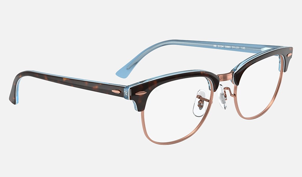 ray-ban 雷朋 光学眼镜 clubmaster optics rb5154 玳瑁色 - 醋酸纤维