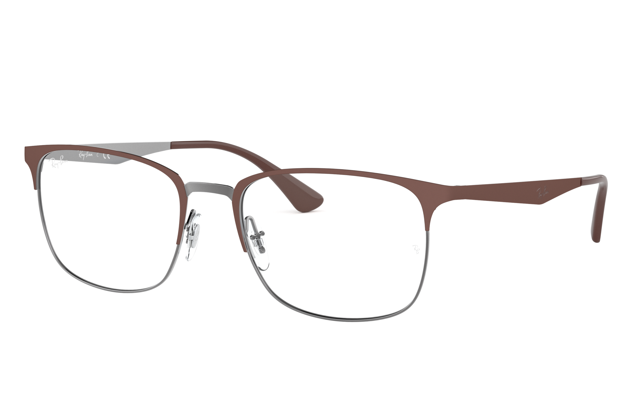 Ray-Ban eyeglasses RB6421 Brown - Metal 