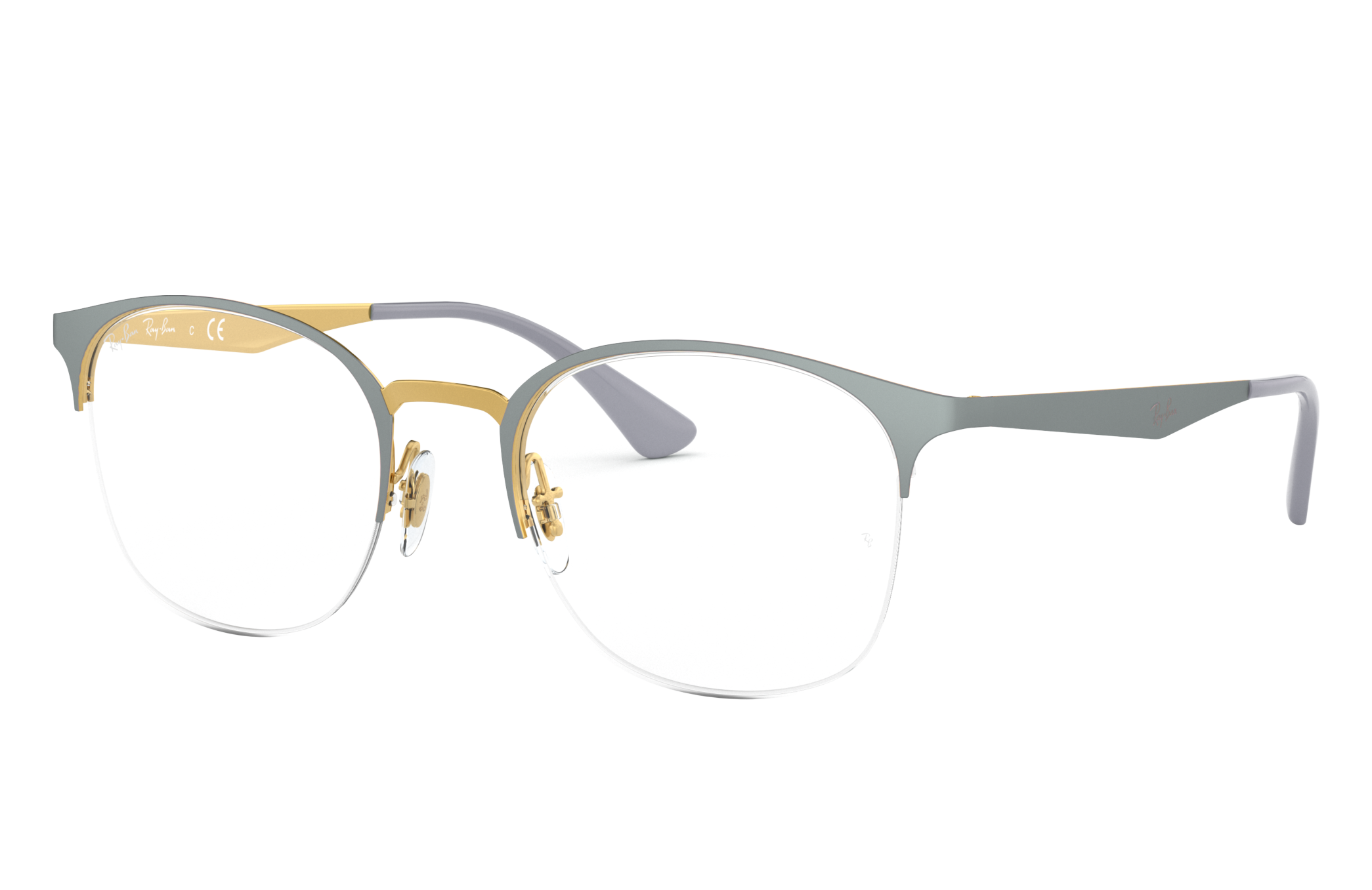 ray ban grey eyeglasses