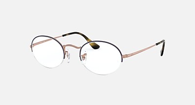 OVAL GAZE Eyeglasses with Silver Frame - RB6547 | Ray-Ban®