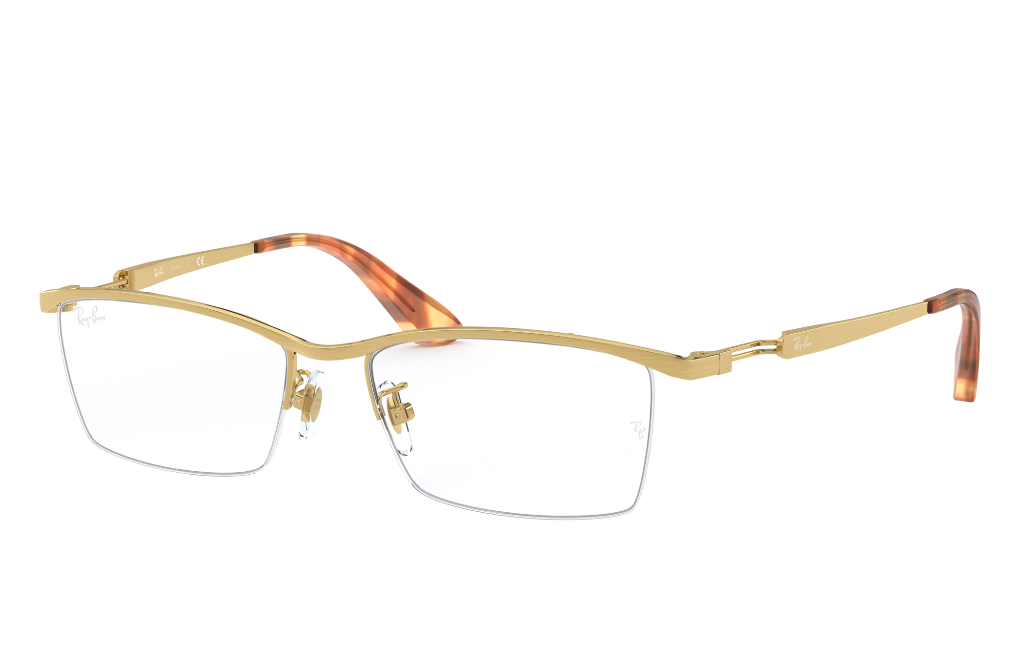 Rb8746d Eyeglasses with Gold Frame RB8746D RayBan®