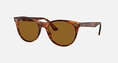 Ray-Ban Wayfarer II RB2185F 1250/AD グレイ WAYFARER II CLASSIC Sunglasses in Black and G-15 Green