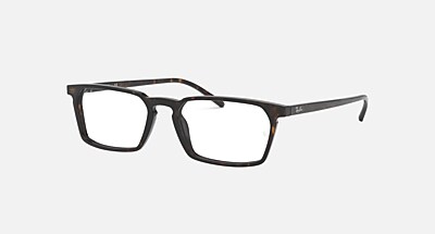 Ray-Ban RB 537 ブラックサングラス RB5373D Eyeglasses with Black On Transparent Frame - RB5373D