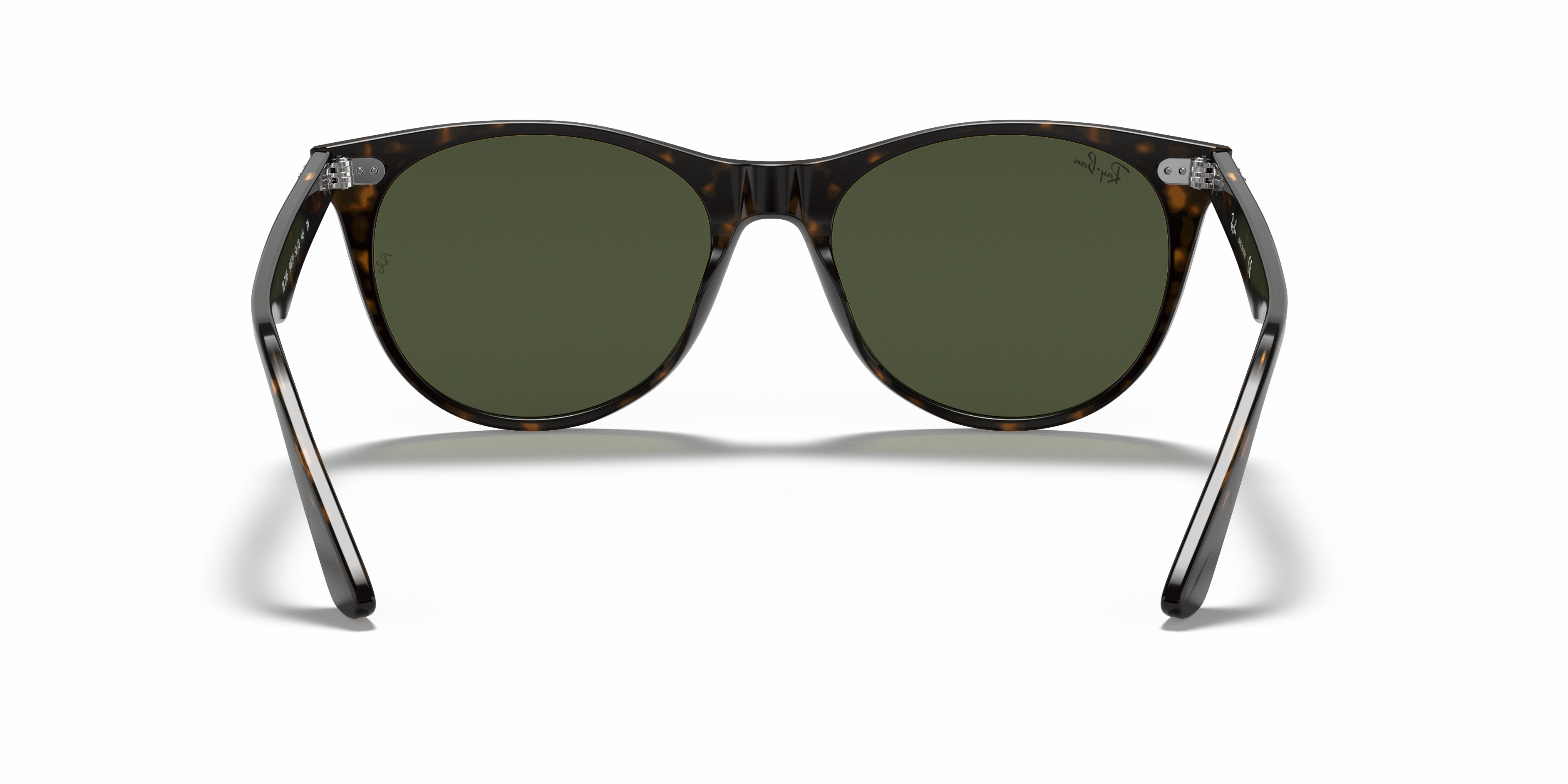 Womens Sunglasses Ray-Ban Sunglasses Ray-Ban Wayfarer Ii Classic Sunglasses Tortoise Frame Green Lenses 55-18 in Dark Grey Grey 