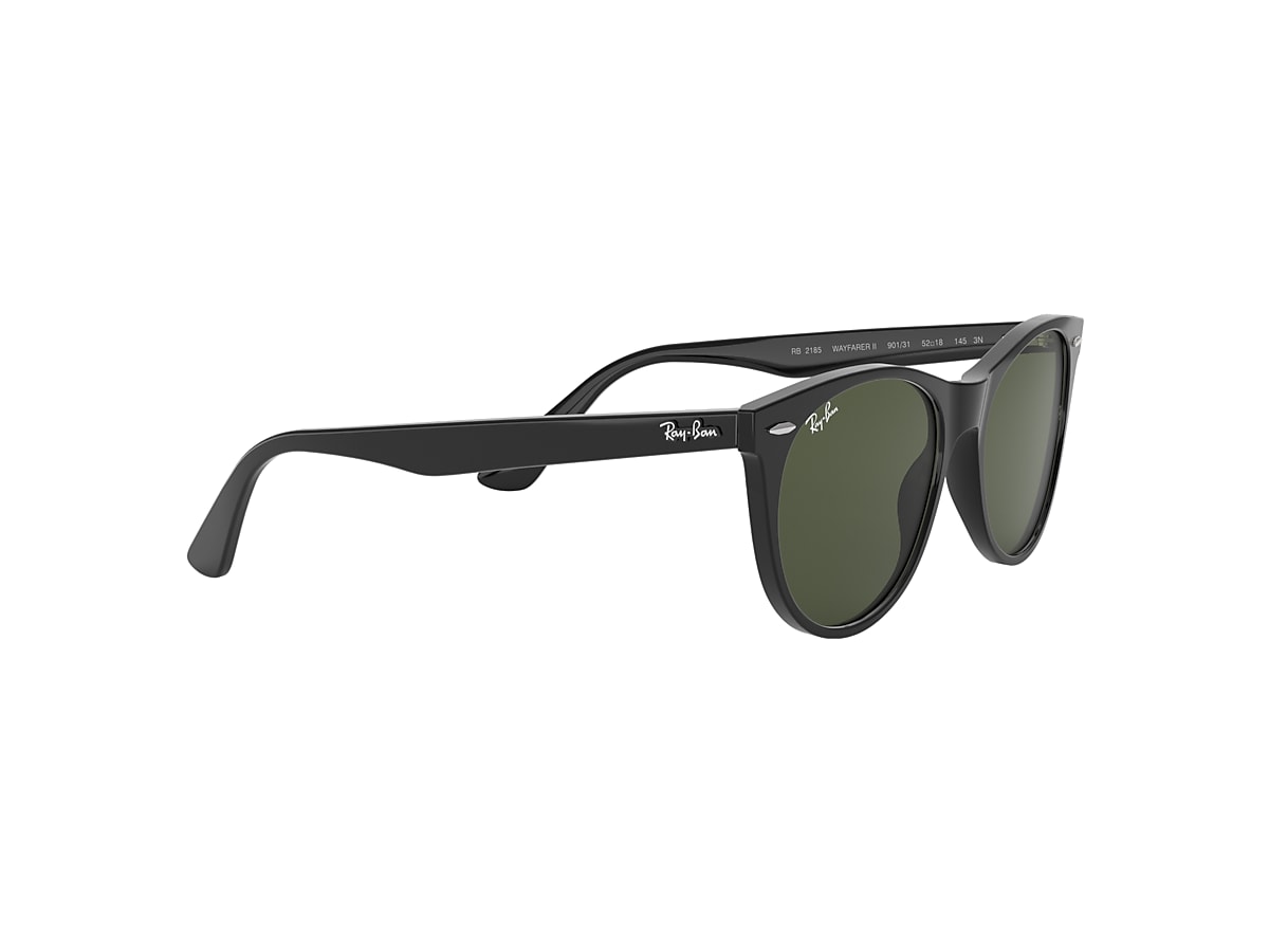 WAYFARER II CLASSIC Sunglasses in Black and Green RB2185 Ray