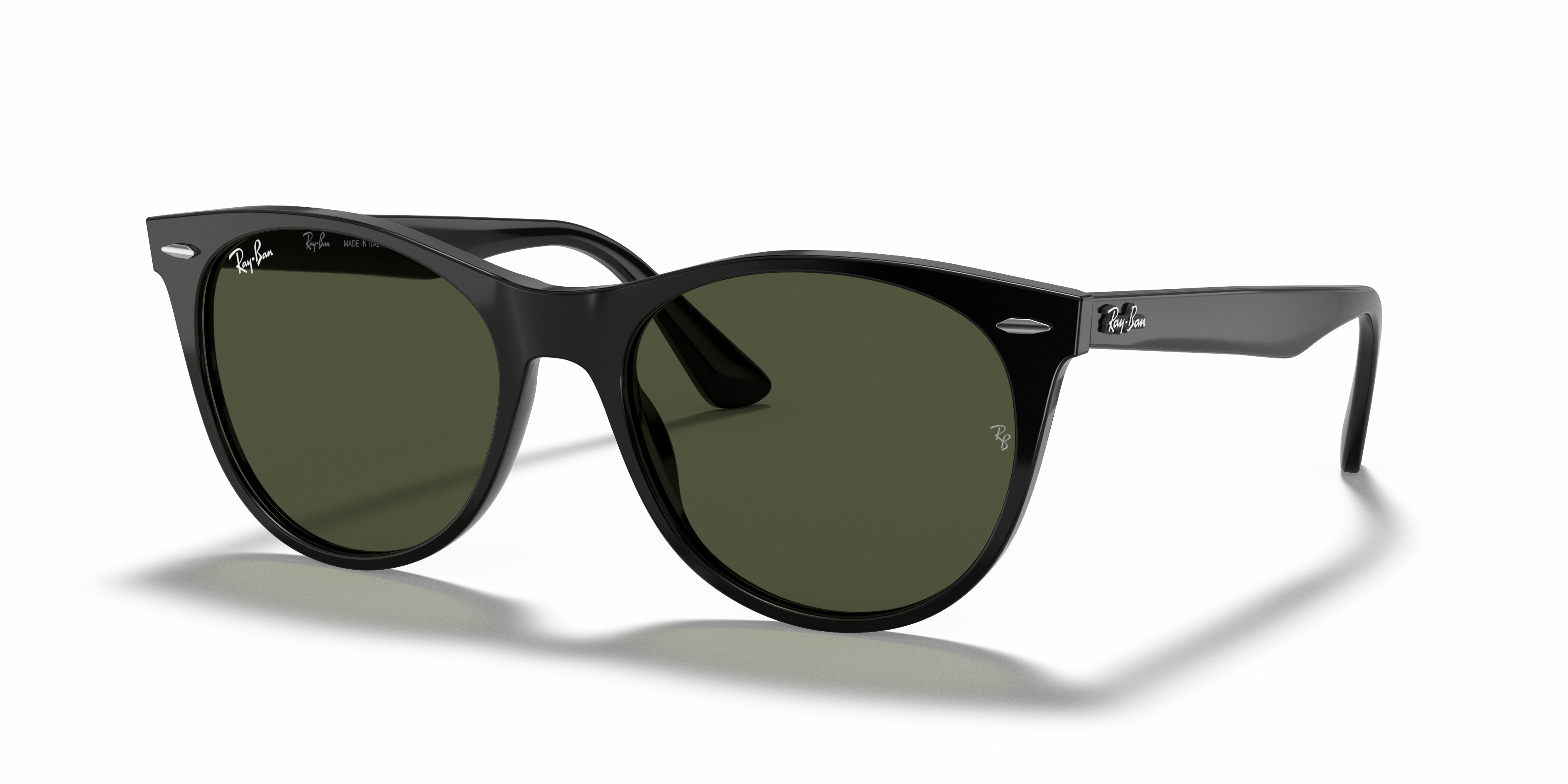 ray ban green and black