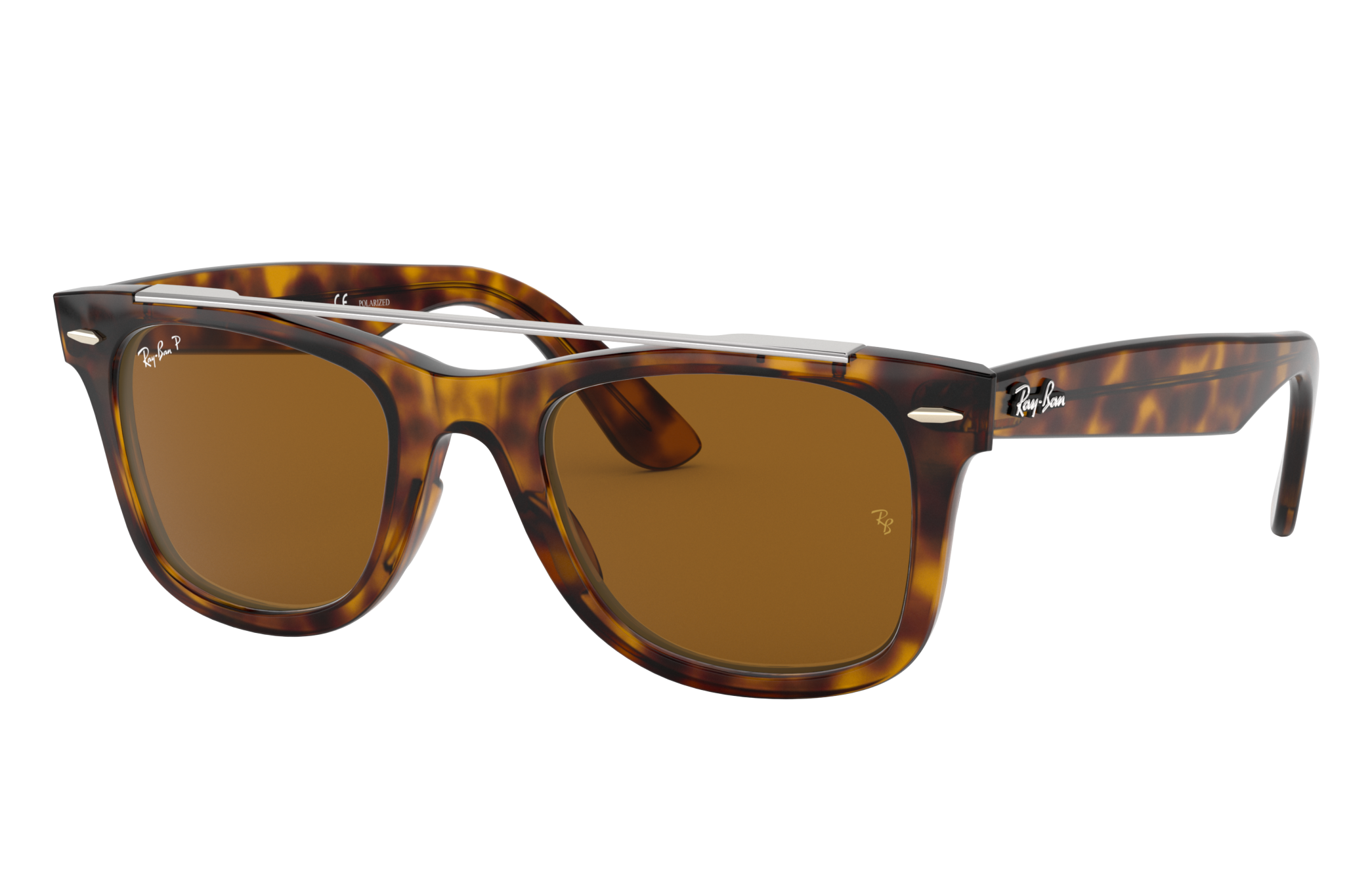 double bridge tortoise sunglasses