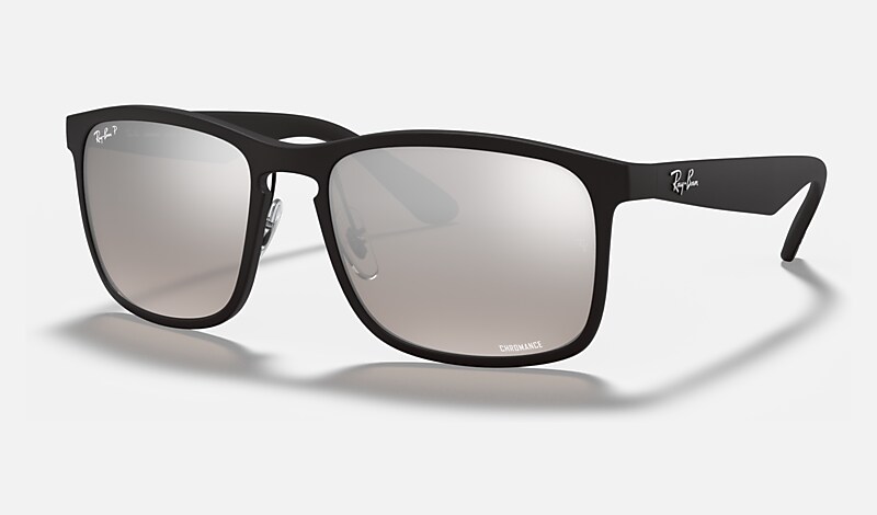 RB4264 CHROMANCE Sunglasses in Black and Silver - RB4264 | Ray-Ban® US