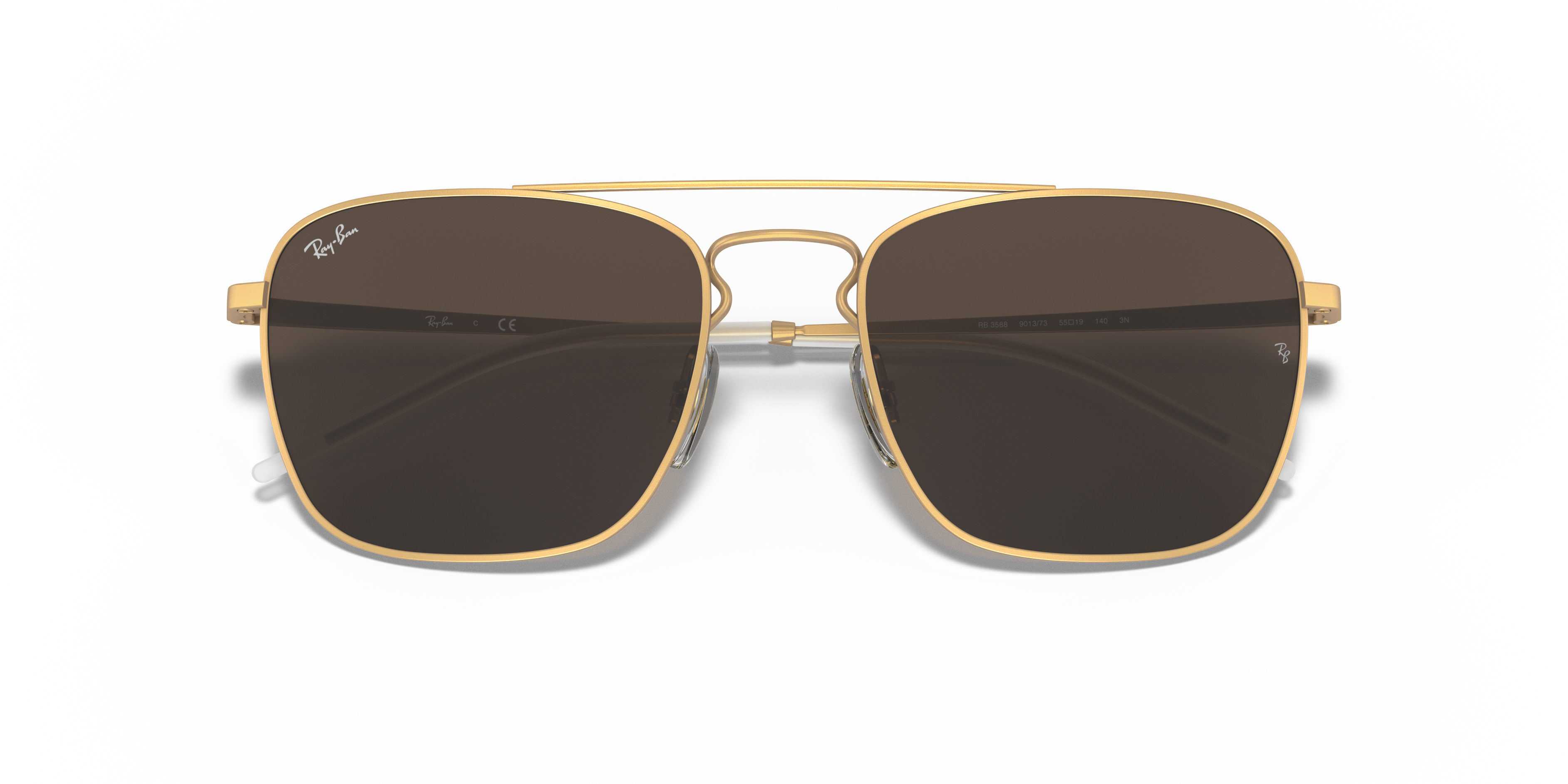 ray ban rb3588 gold