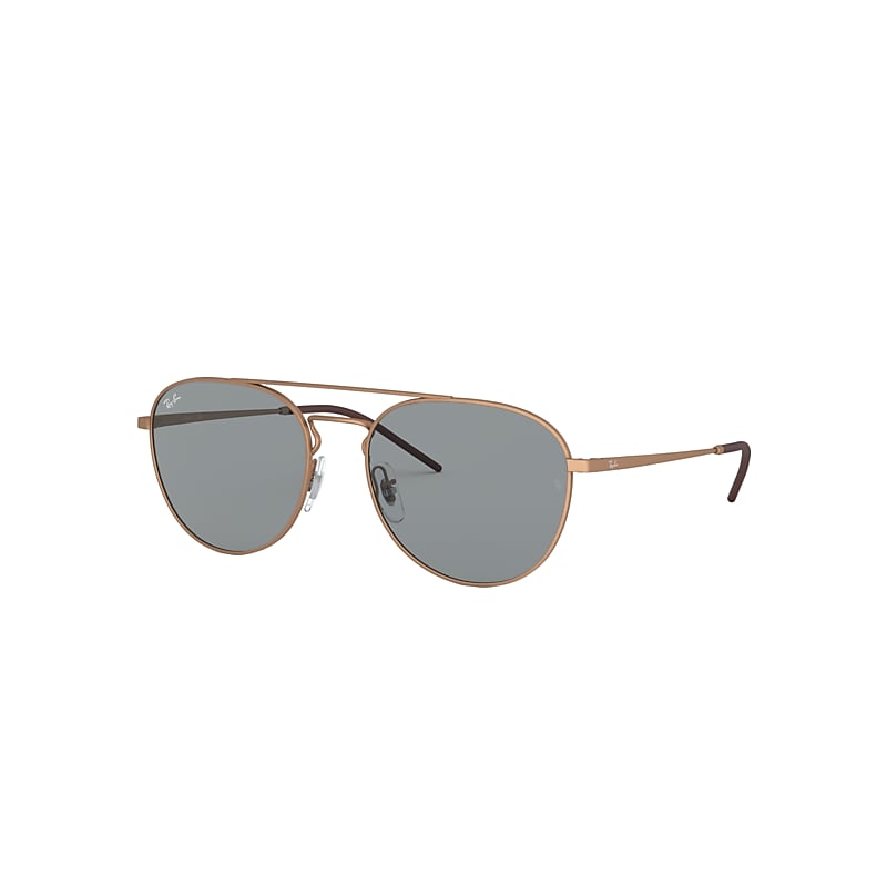 Ray-Ban Rb3589 Sunglasses Bronze-copper Frame Grey Lenses 55-18 product image