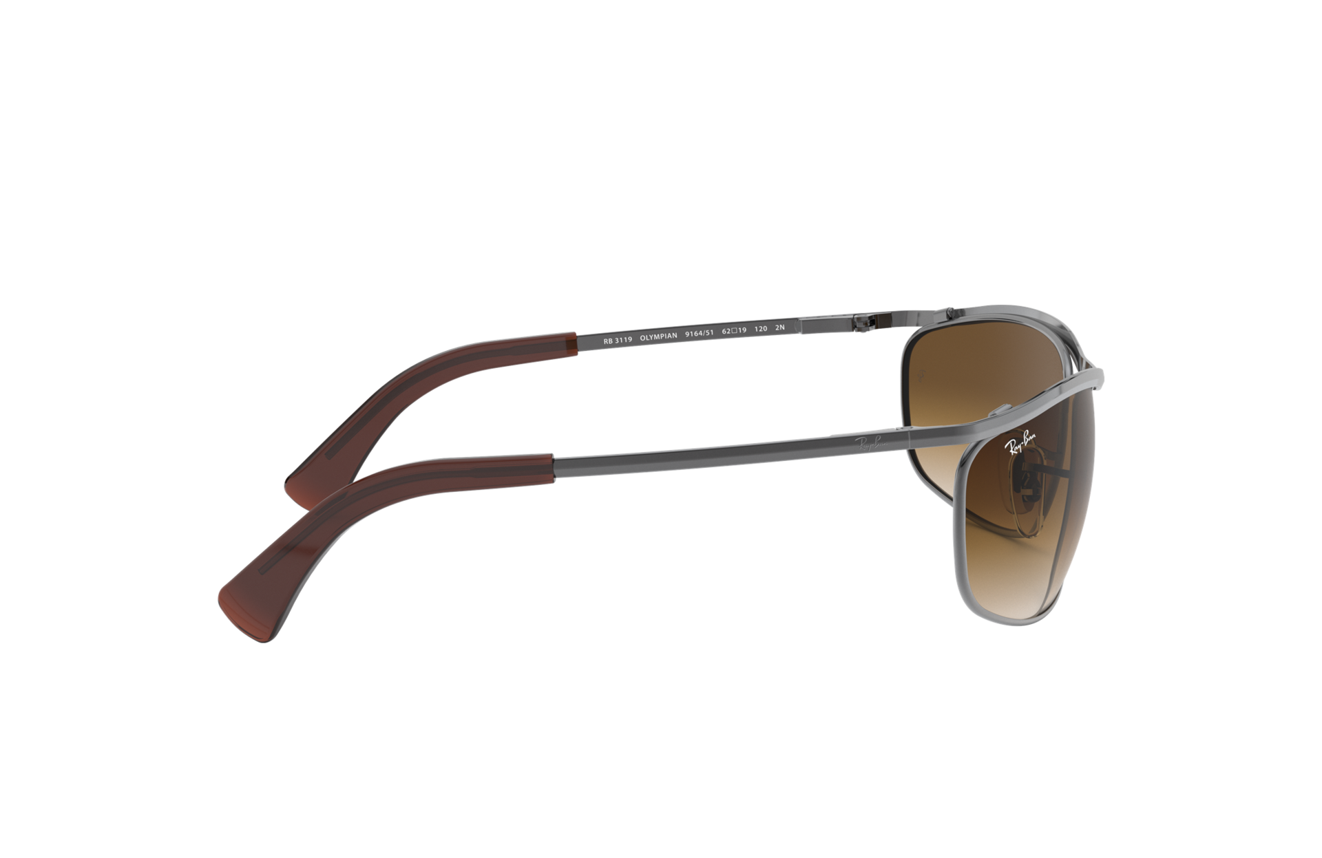 Olympian Sunglasses in Gunmetal and 