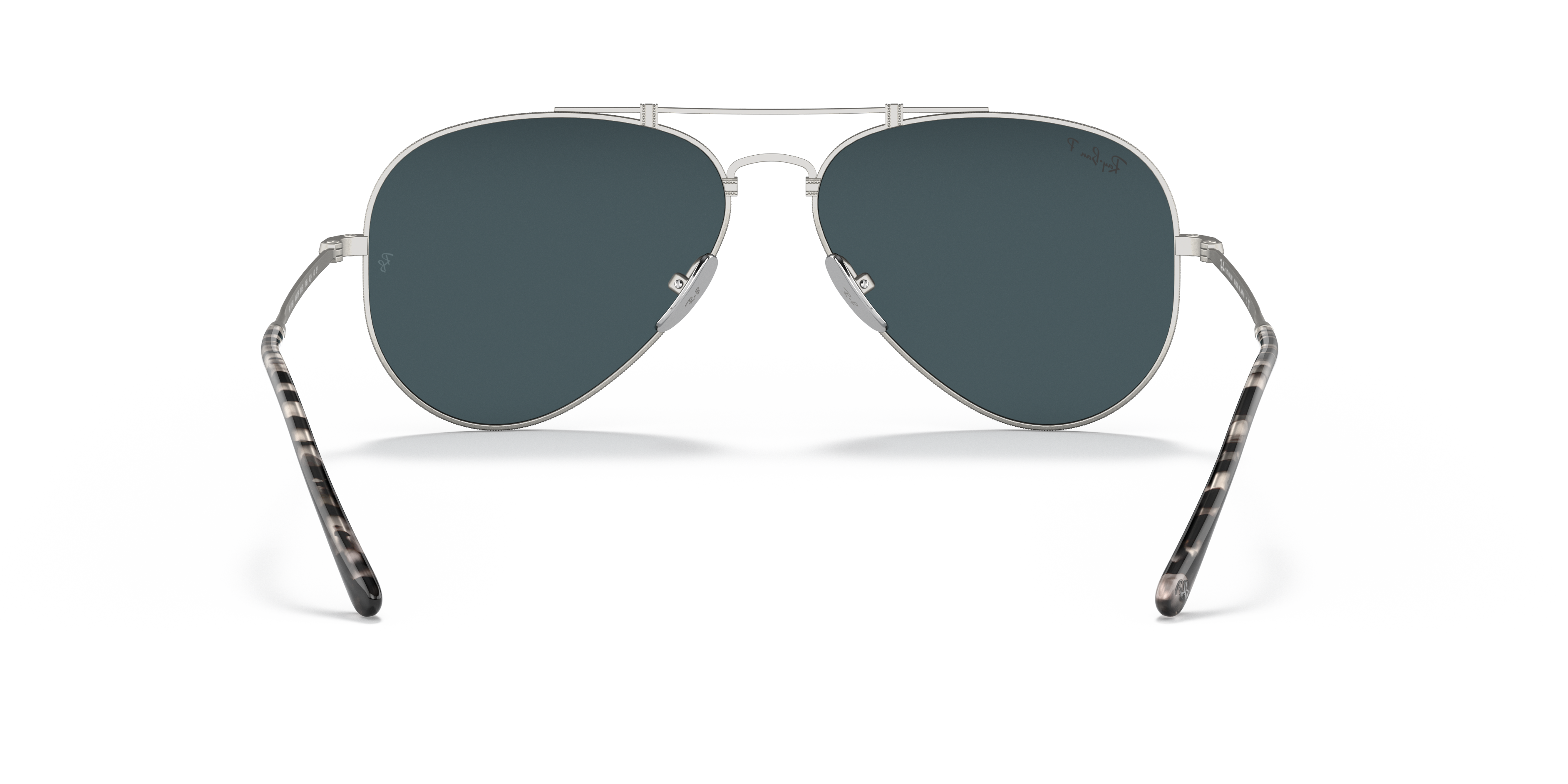 ray ban aviator titanium polarized