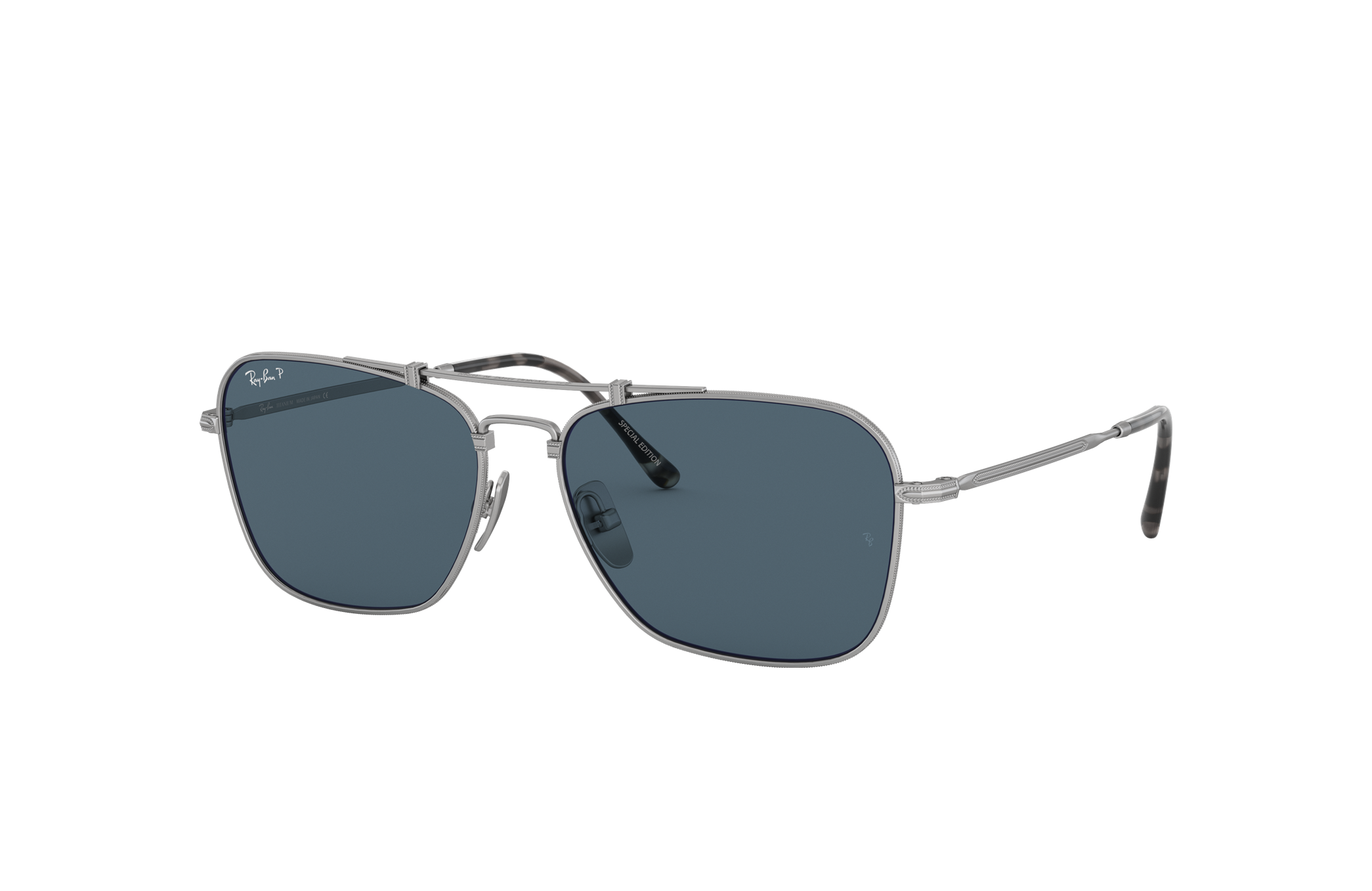 ray ban caravan titanium polarized