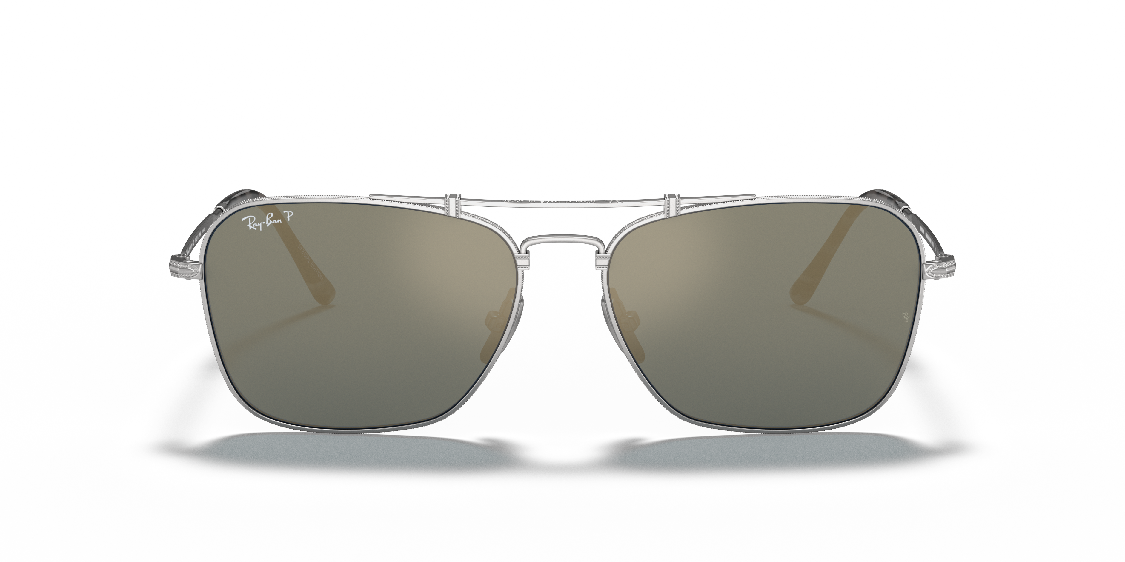 ray ban caravan silver