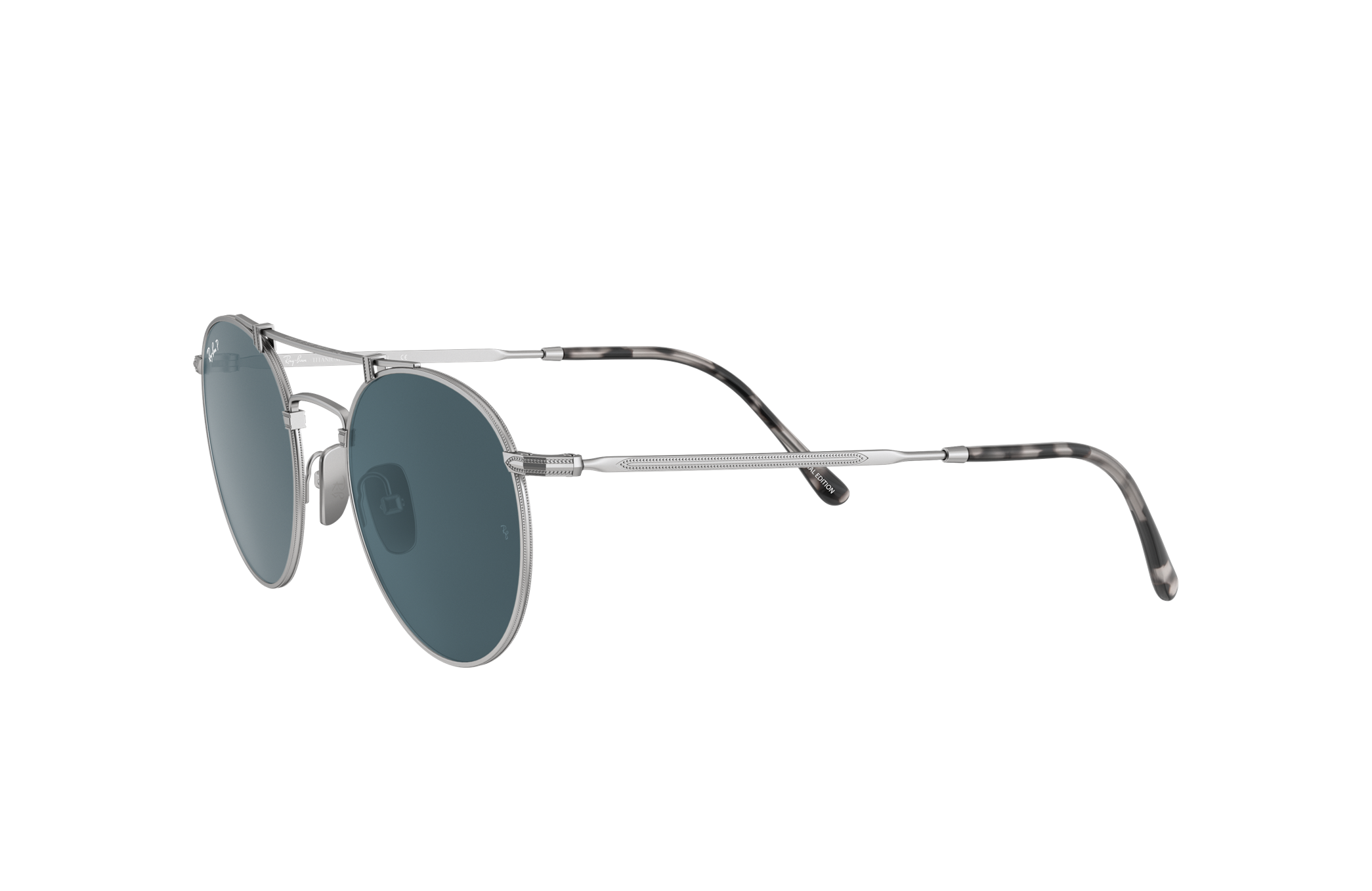 ray ban double bridge titanium