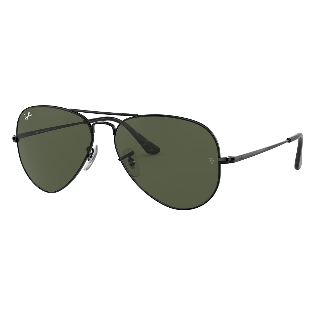AVIATOR METAL II Sunglasses in Black and G-15 Green - RB3689 AVIATOR METAL II Sunglasses in Black and G-15 Green - RB3689