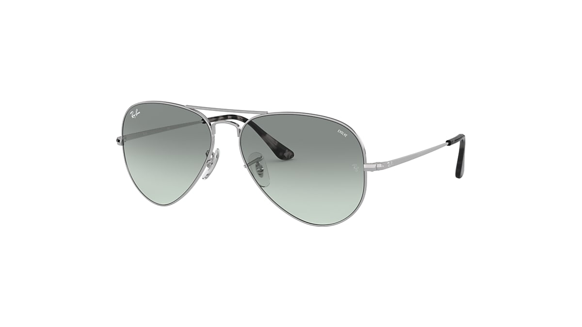 RB3689 WASHED EVOLVE Sunglasses in Silver and Blue - Ray-Ban