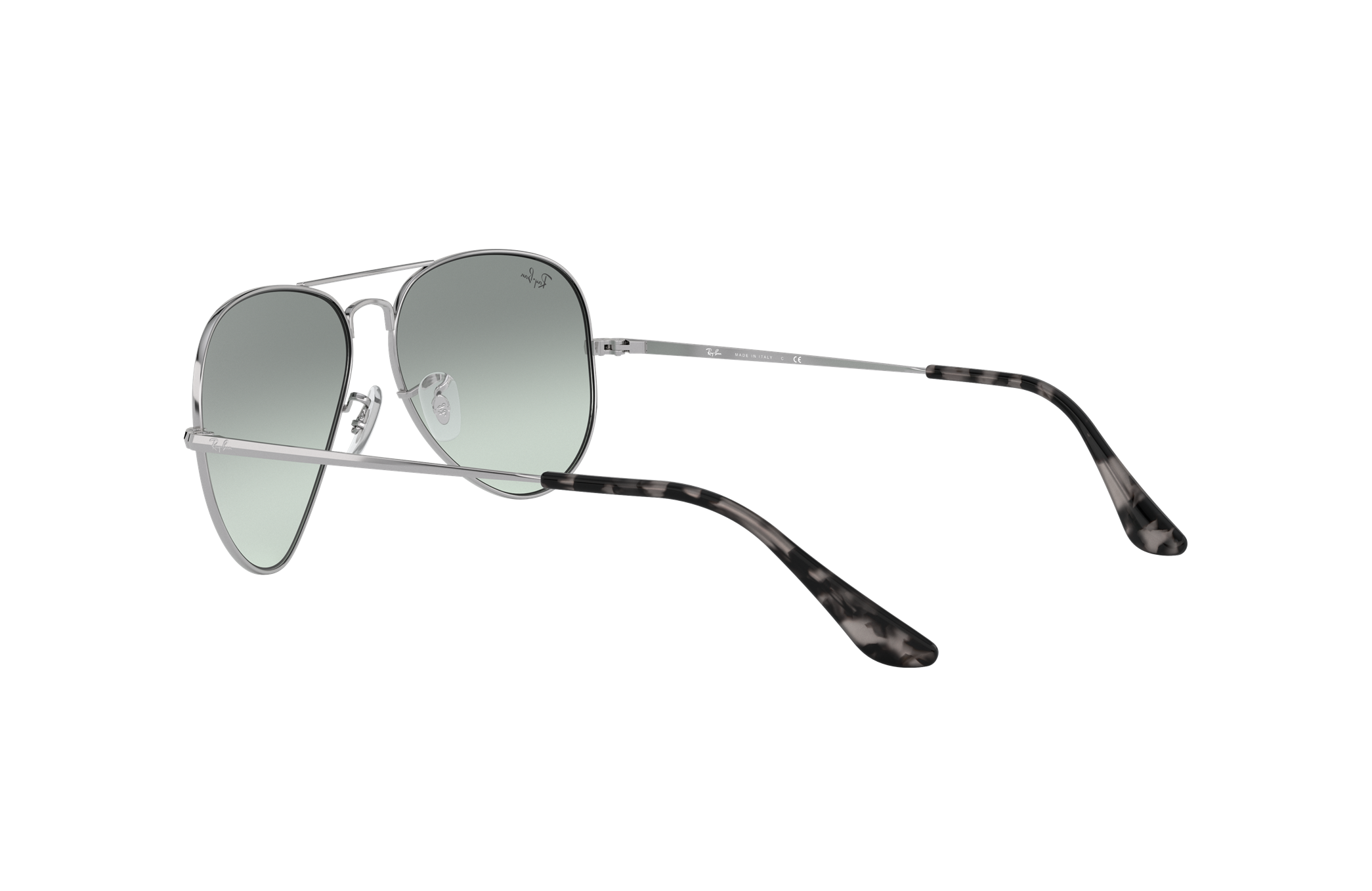 Rb3689 Washed Evolve Sunglasses in Silver and Light Blue Photochromic |  Ray-Ban®