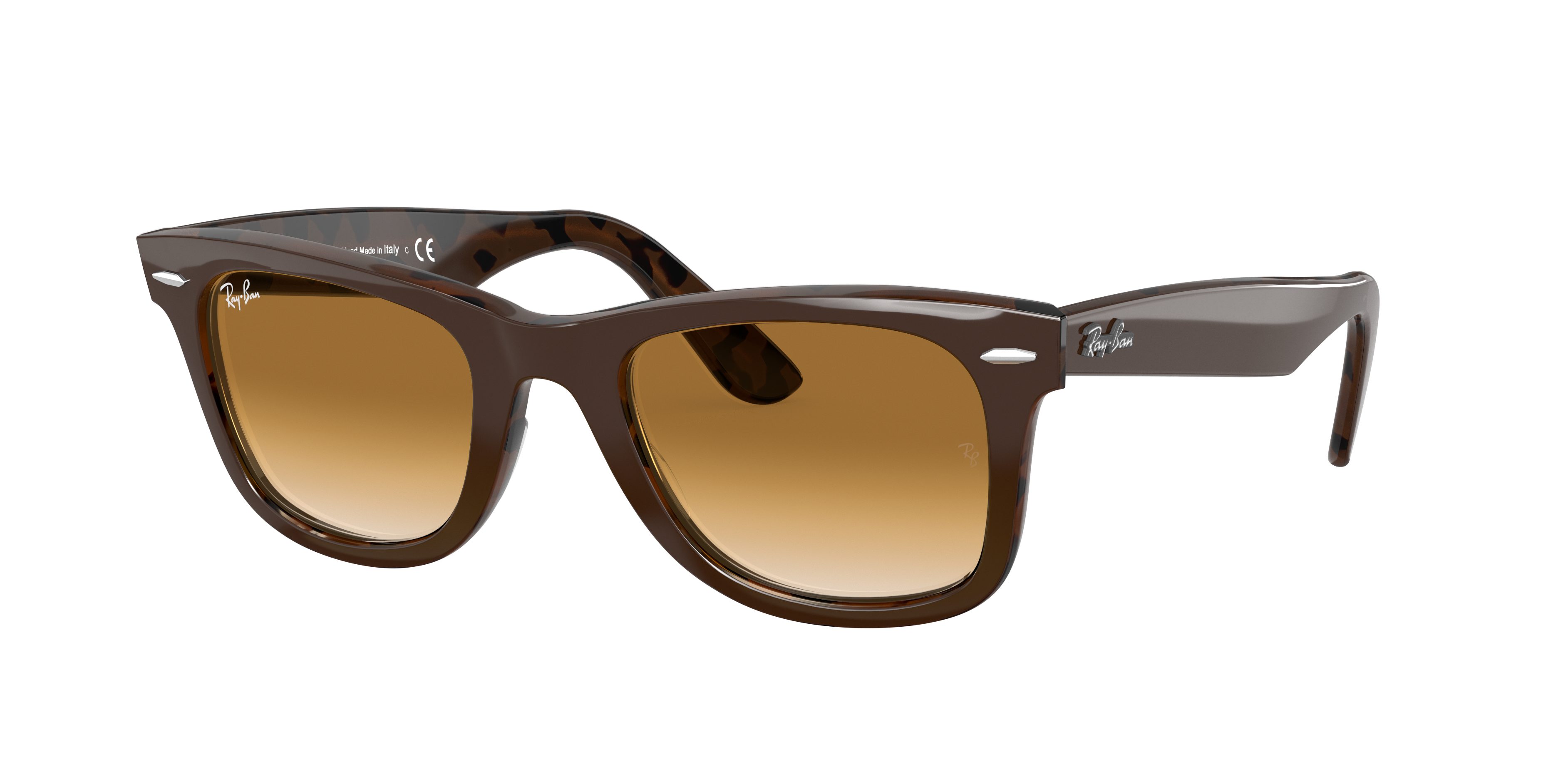 Original Wayfarer Color Mix Sunglasses in Brown On Yellow Havana and ...