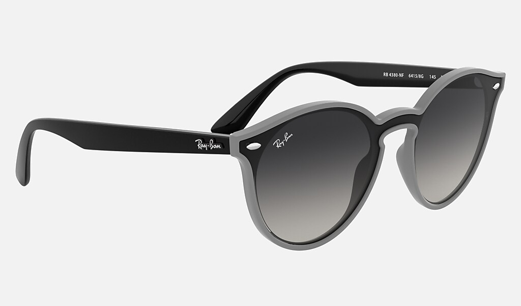 Blaze Rb4380n Sunglasses in Grey and Grey | Ray-Ban®