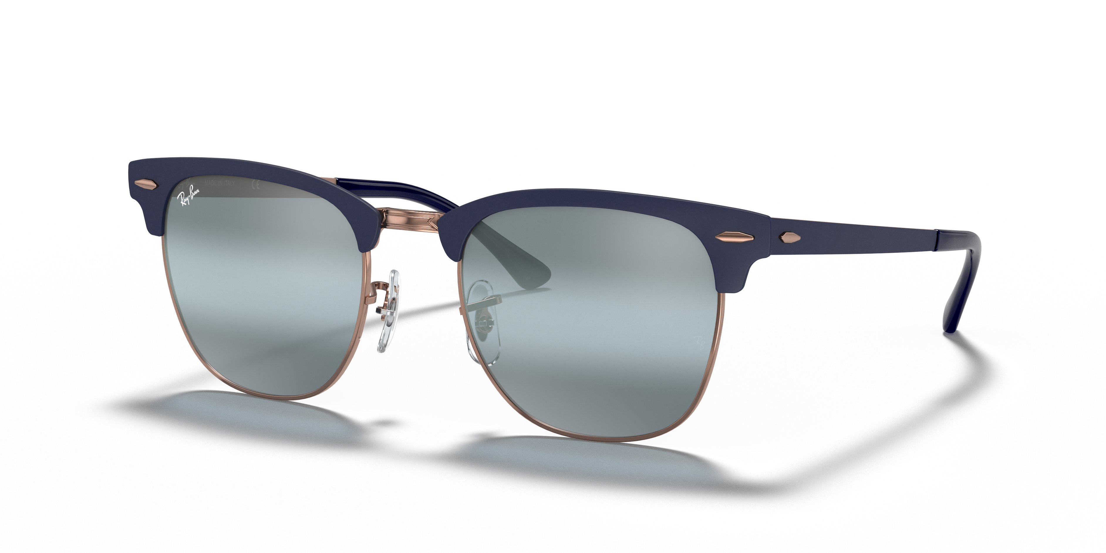 ray ban blue gray lens