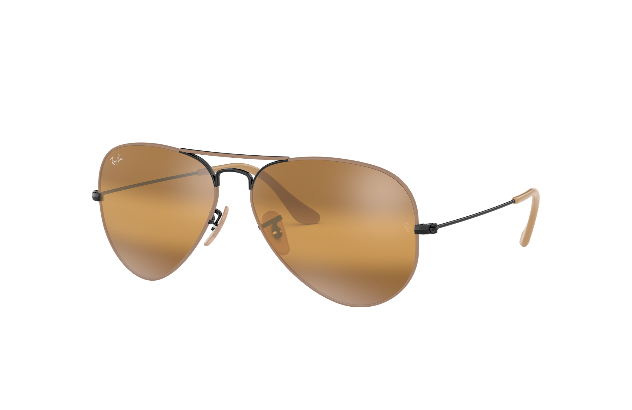 ray ban yellow gradient