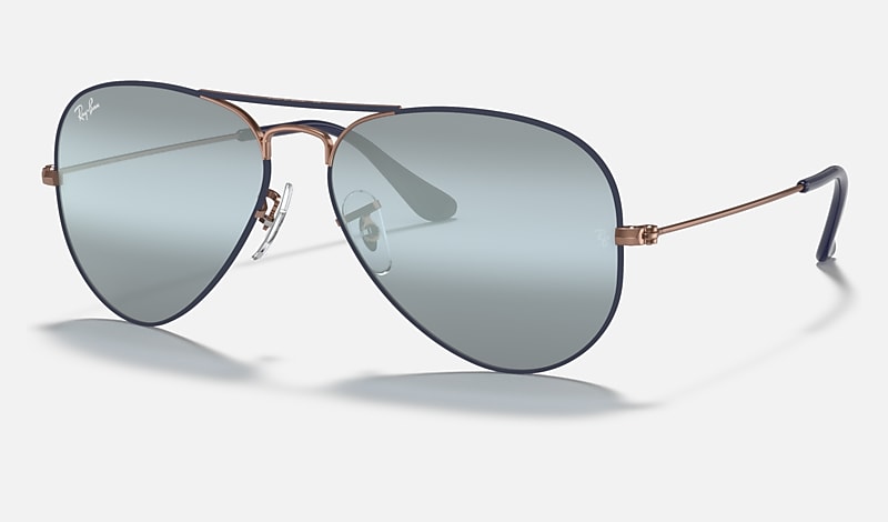 Buy Ray-Ban Aviator Sunglasses Grey For Men Online @ Best Prices in India