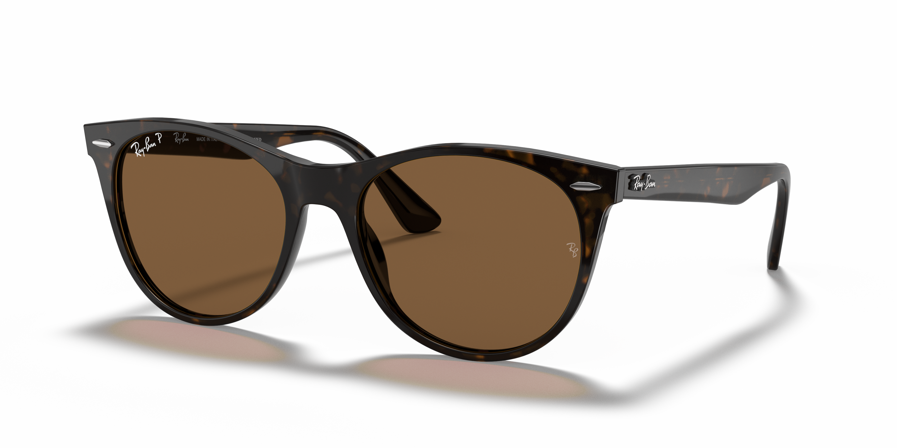 spotted brown havana ray ban