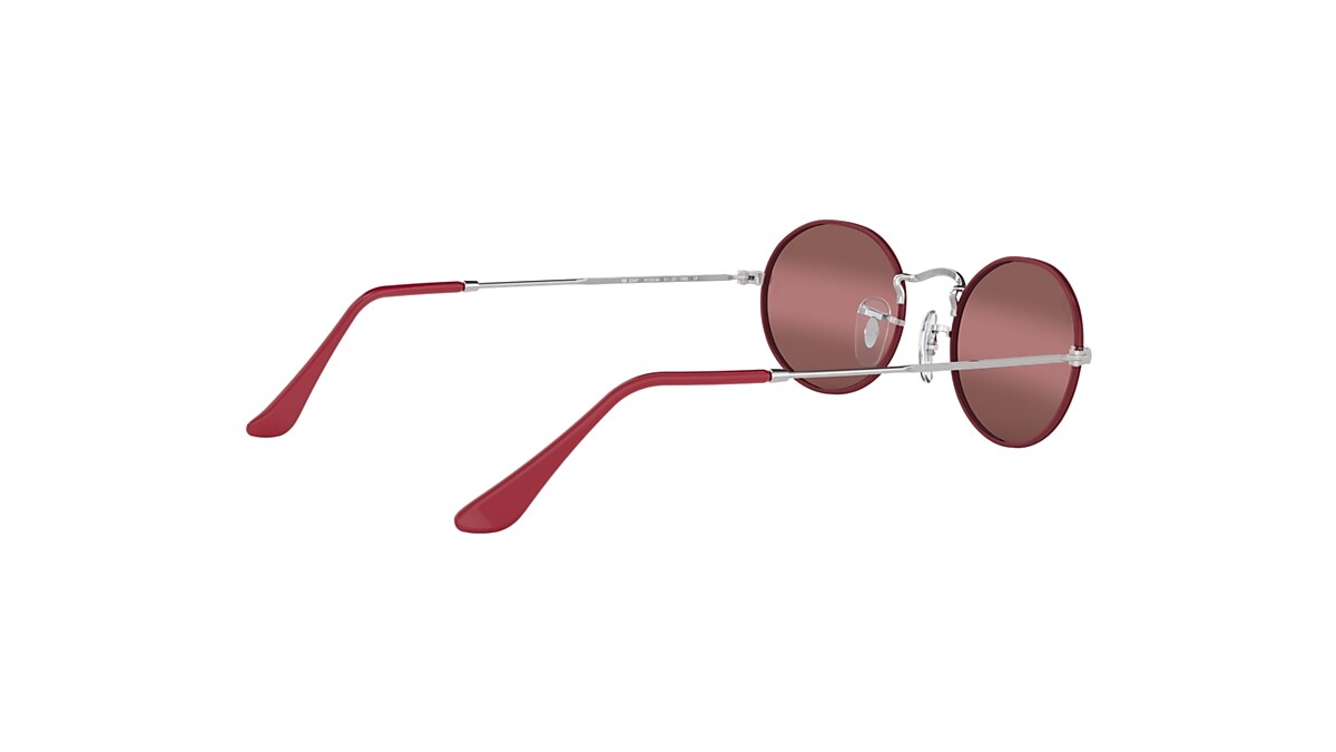 Oval Sunglasses in Bordeaux and Purple | Ray-Ban®