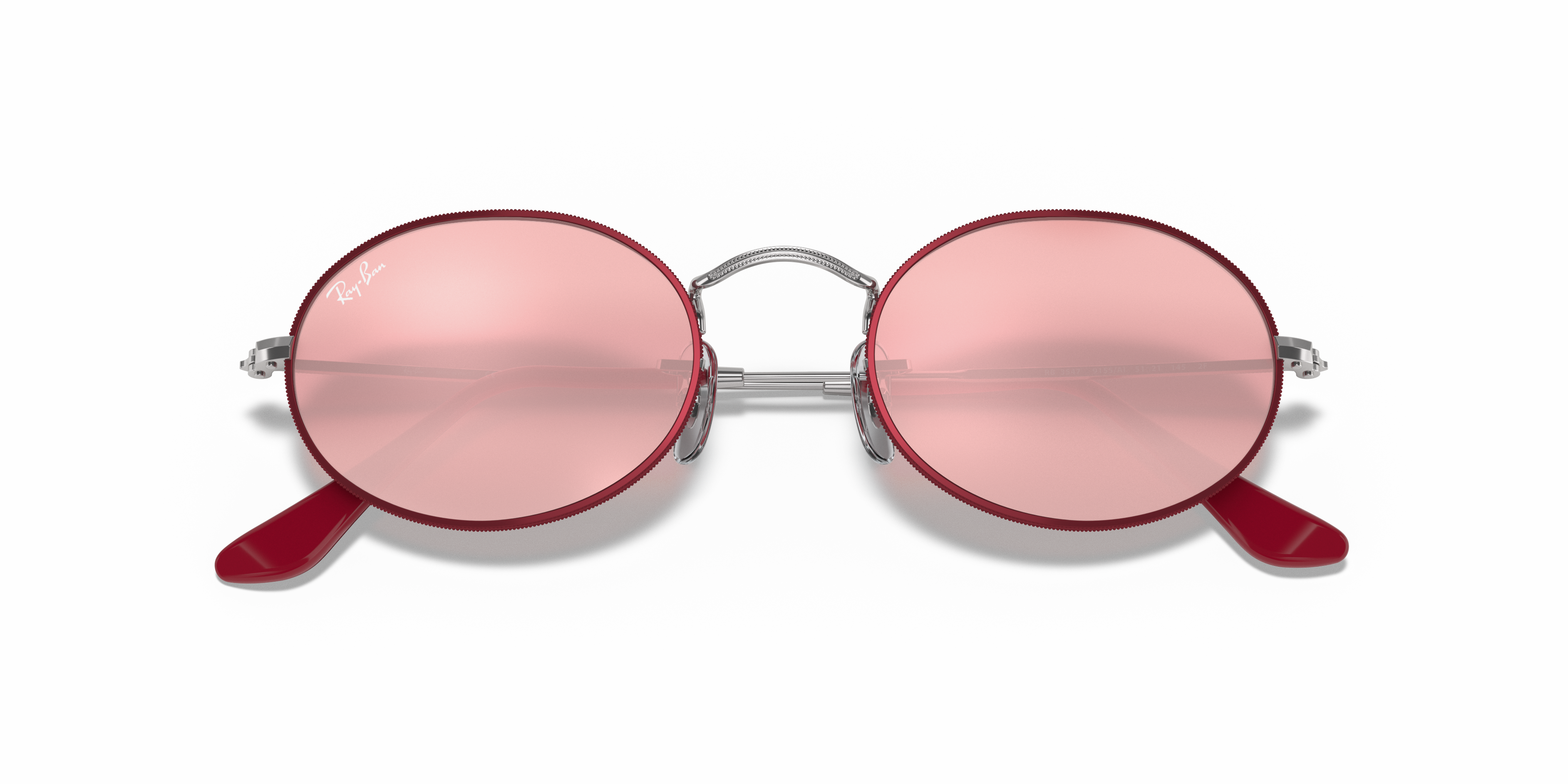 ray ban oval pink