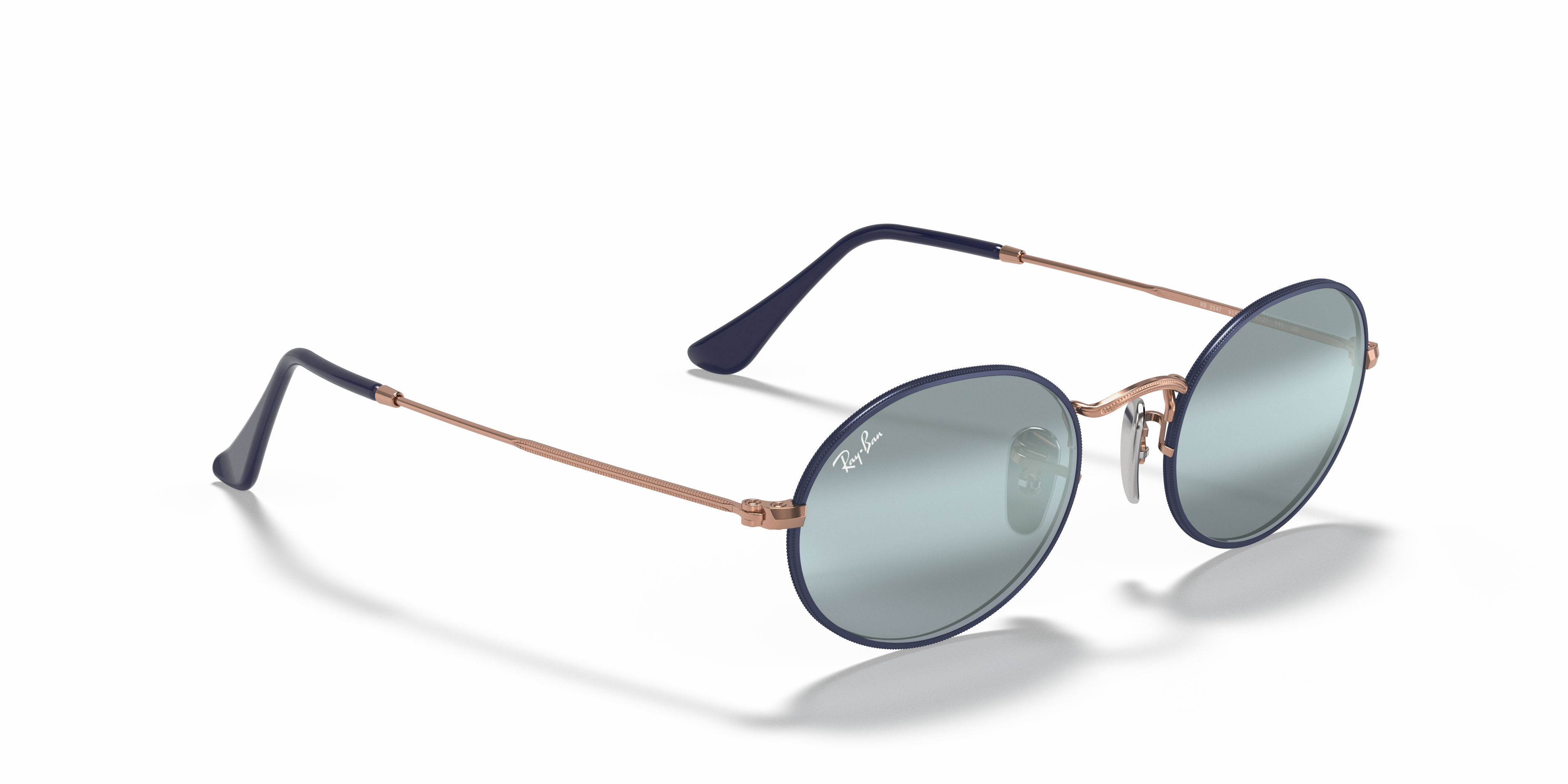 ray ban oval aviator