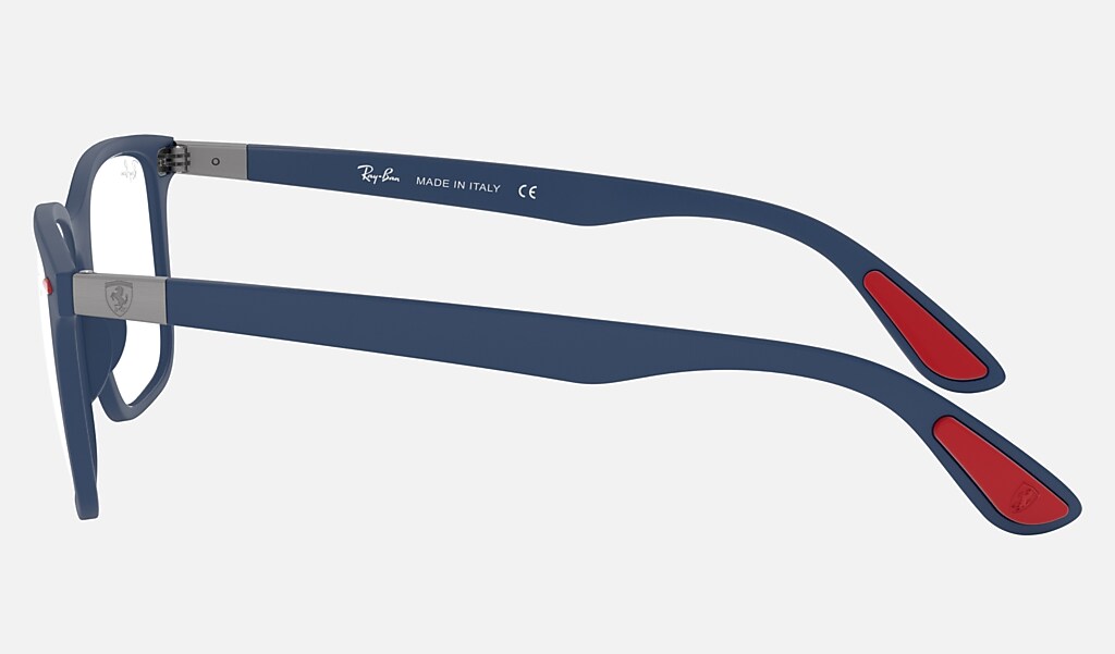 Rb7144m Scuderia Ferrari Collection Eyeglasses with Dark Blue Frame | Ray- Ban®