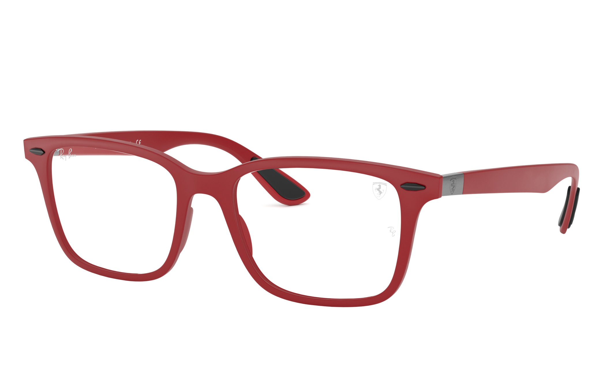 red ray ban eyeglass frames