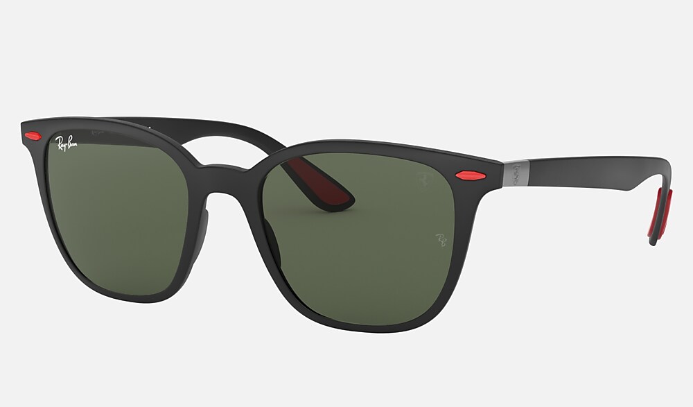 RB4297M SCUDERIA FERRARI COLLECTION Sunglasses in Black and Green Classic RB4297M Ray Ban