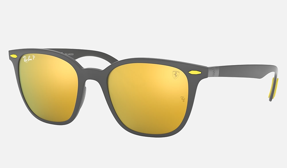 RB4297M SCUDERIA FERRARI COLLECTION Polarized Sunglasses in Grey