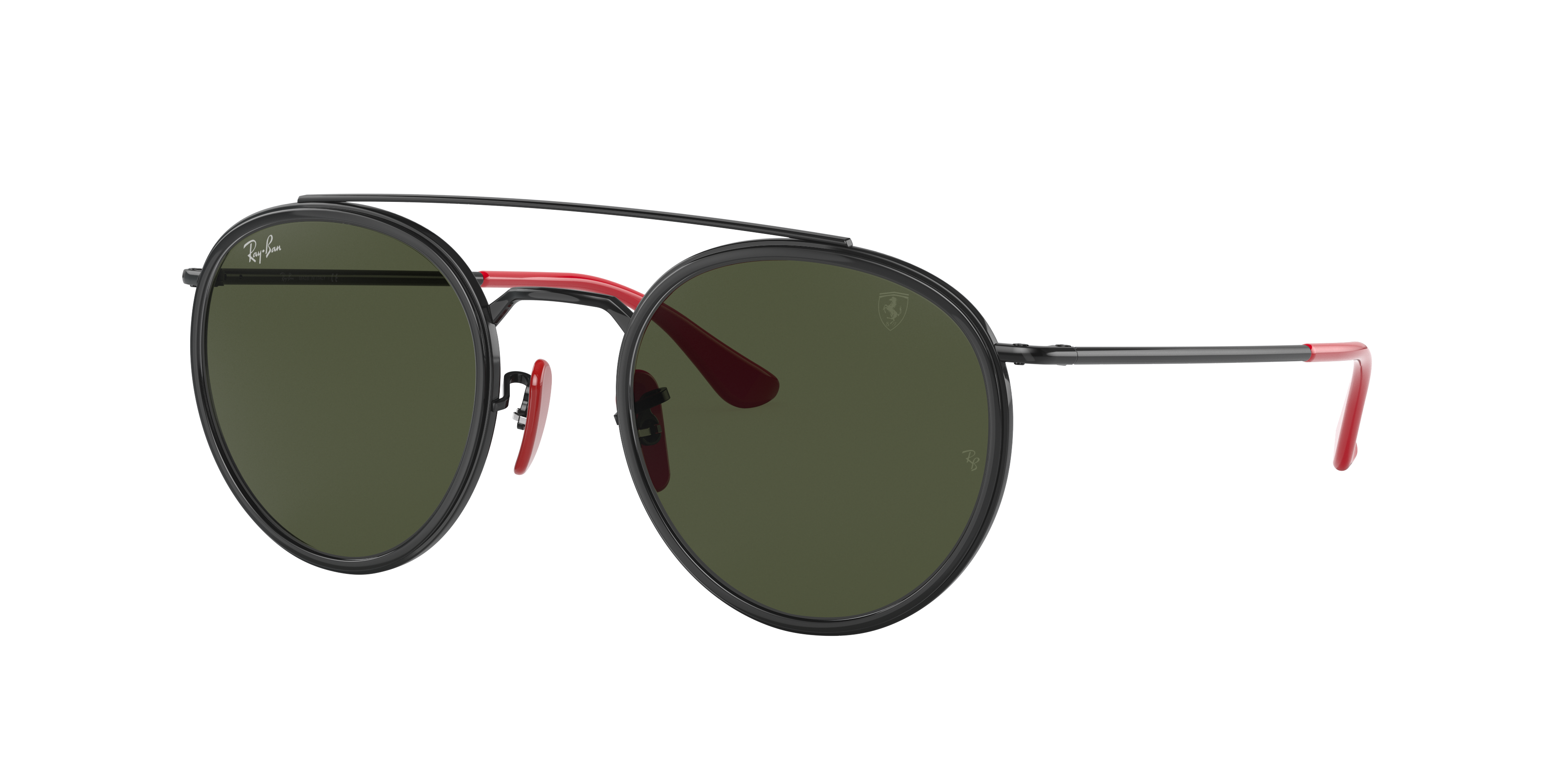 Rb3647m Scuderia Ferrari Collection Sunglasses in Black and Green | Ray-Ban®