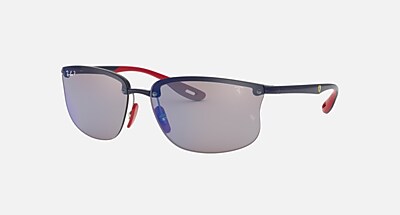 RB4322M SCUDERIA FERRARI COLLECTION Sunglasses in Black and Green