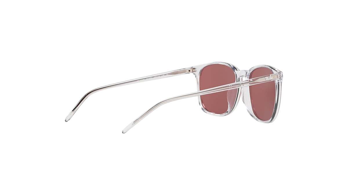 Rb4387f Sunglasses in Transparent and Violet | Ray-Ban®