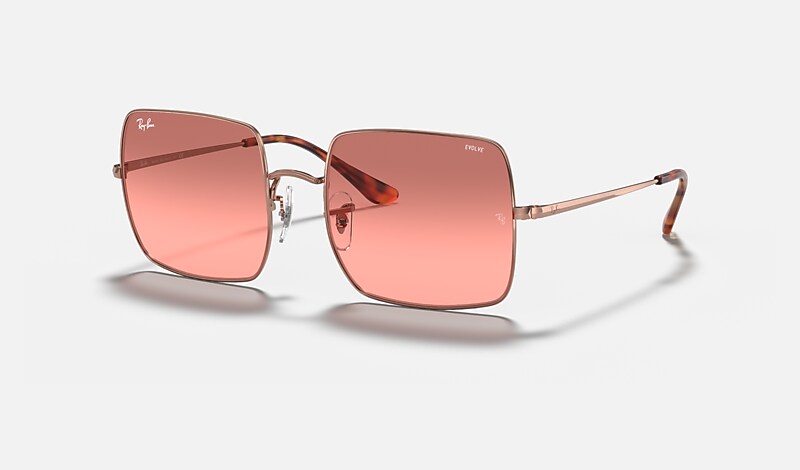 SQUARE 1971 WASHED EVOLVE Sunglasses in Copper and Red - RB1971