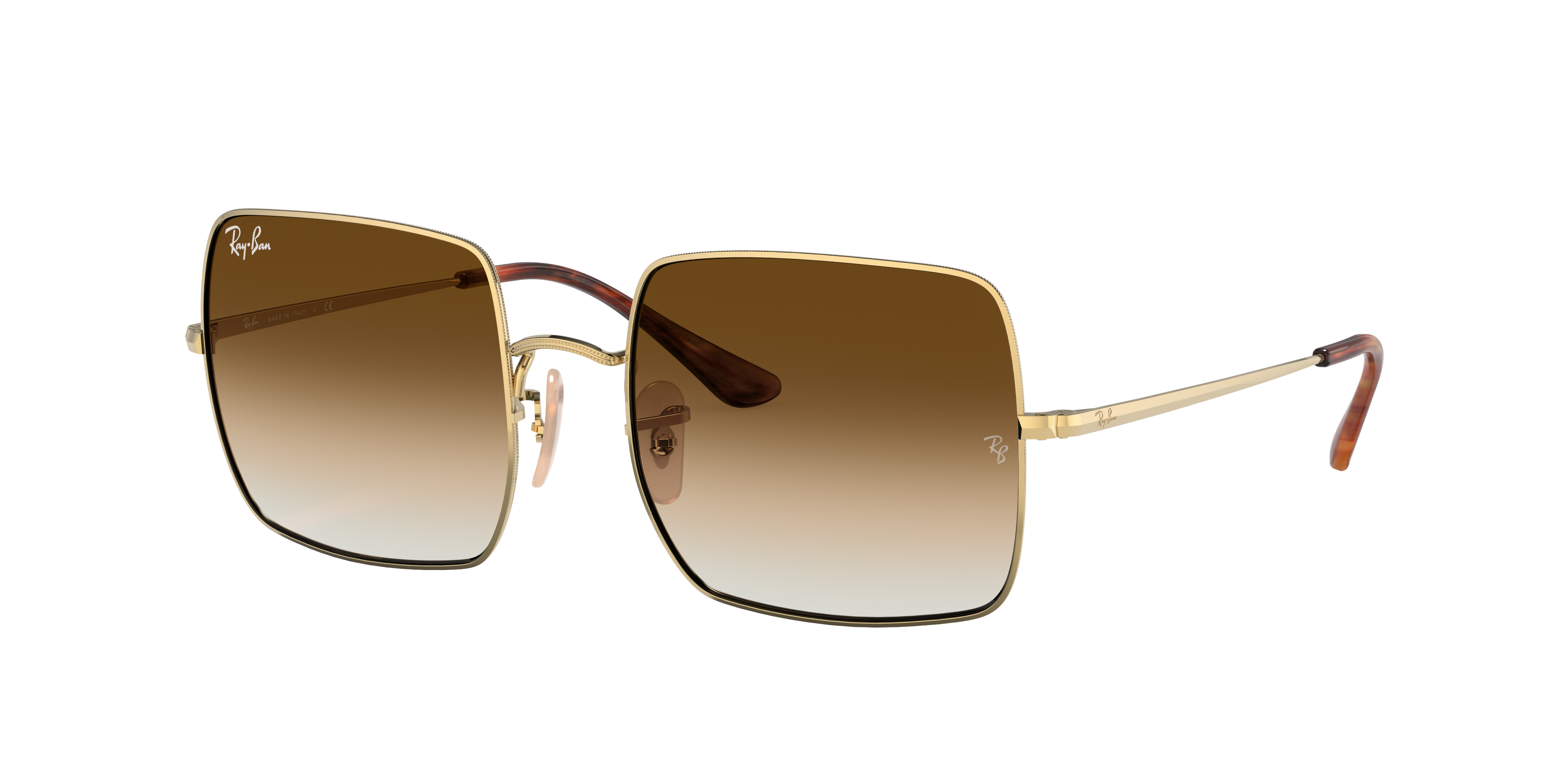 Disorder recommend gall bladder Square 1971 Classic Sunglasses in Gold and Light Brown | Ray-Ban®